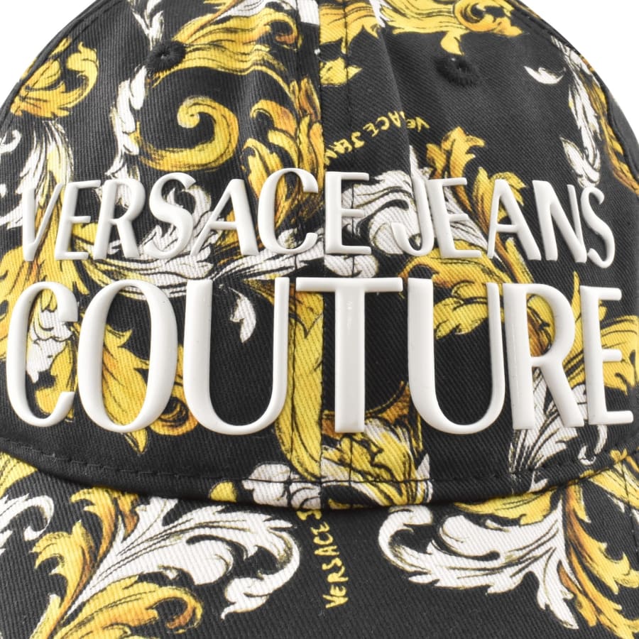 VERSACE JEANS COUTURE キャップ Versace Jeans Couture Baseball Cap Black | Mainline Menswear